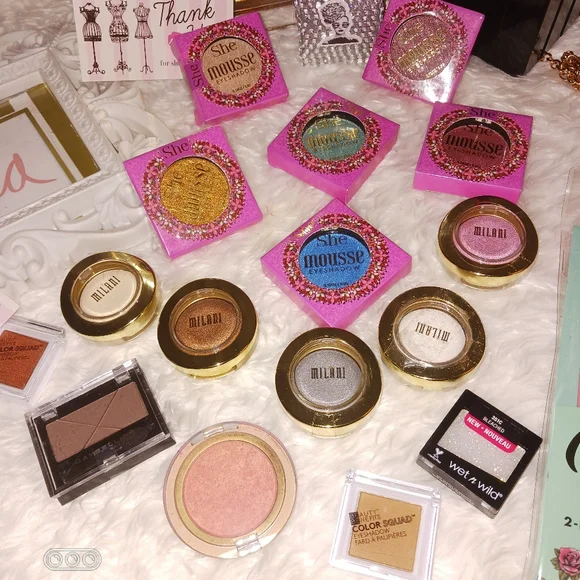 NEW 16 SMALL SHADOWS & 2 BRUSHES SOLD SEPARATELY MAKE UR OWN MUNDLE - Picture 3 of 5